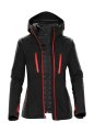 Dames Jas Stormtech XB-4W Matrix System Black/Bright Red